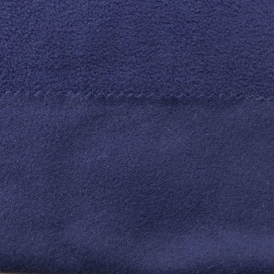 Флис DTY 19-3920, 180 г/м2, шир. 150 см, цвет т.синий - купить в Сарове. Цена 646.04 руб.