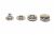 Кнопка металлическая "Альфа" с пружиной, 15 мм (уп. 720+/-20 шт), цвет никель - купить в Сарове. Цена: 1 466.73 руб.