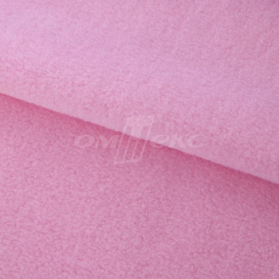 Флис окрашенный 15-2215, 250 гр/м2, шир.150 см, цвет светло-розовый - купить в Сарове. Цена 580.31 руб.