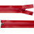 Молния водонепроницаемая PVC Т-7, 60 см, разъемная, цвет (820) красный - купить в Сарове. Цена: 49.39 руб.