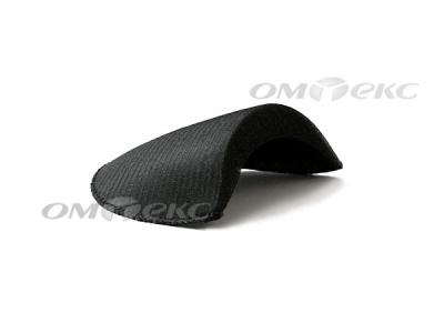 Плечевые накладки OВТ-10, обшитые, цвет чёрный - купить в Сарове. Цена: 17.64 руб.