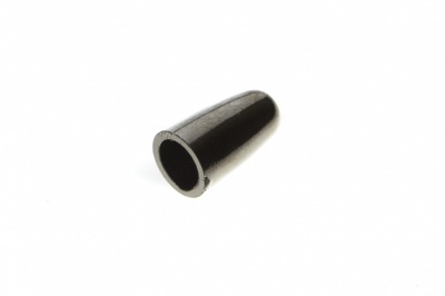 8100-Наконечник пластиковый под металл 15 мм-тем.никель - купить в Сарове. Цена: 2.45 руб.