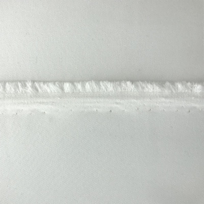 Костюмная ткань "Элис", 220 гр/м2, шир.150 см, цвет молочно-белый  - купить в Сарове. Цена 303.10 руб.