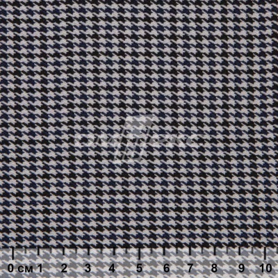 Ткань костюмная "Мишель", 254 гр/м2,  шир. 150 см, цвет белый/синий - купить в Сарове. Цена 408.81 руб.