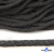 Шнур плетеный d-6 мм круглый, 70% хлопок 30% полиэстер, уп.90+/-1 м, цв.1088-т.серый - купить в Сарове. Цена: 588 руб.