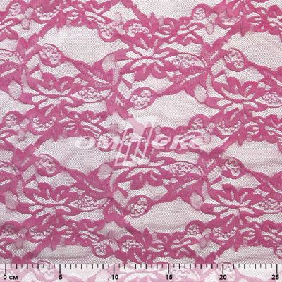 Кружевное полотно стрейч XD-WINE, 100 гр/м2, шир.150см, цвет розовый - купить в Сарове. Цена 1 851.10 руб.