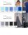Креп стрейч Амузен 14-4121, 85 гр/м2, шир.150см, цвет голубой - купить в Сарове. Цена 194.07 руб.