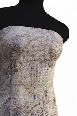 Ткань костюмная (принт) T008 2#, 270 гр/м2, шир.150см - купить в Сарове. Цена 616.88 руб.