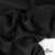 Ткань плательная Креп Рибера, 100% полиэстер,120 гр/м2, шир. 150 см, цв. Чёрный - купить в Сарове. Цена 142.30 руб.