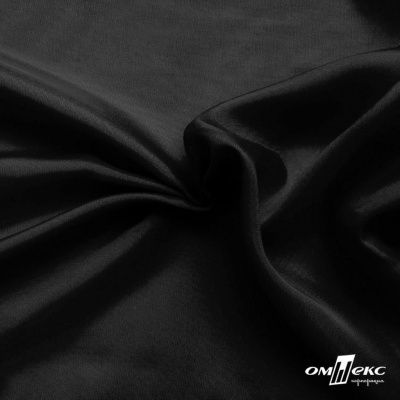 Ткань подкладочная Таффета 190Т, Middle, BLACK, 53 г/м2, шир.150 см   - купить в Сарове. Цена 35.50 руб.