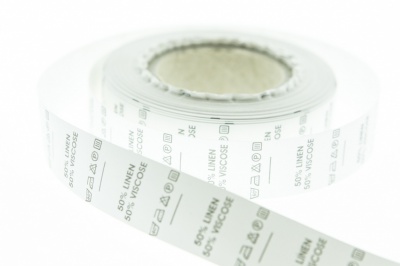 Состав и уход за тк. Linen 50%  Viscose 50%  1000шт - купить в Сарове. Цена: 476.84 руб.