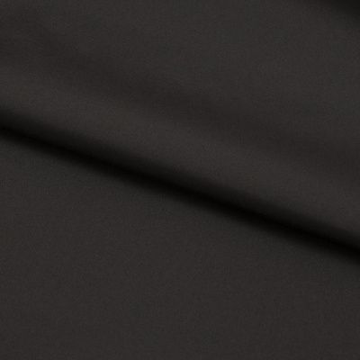 Курточная ткань Дюэл Middle (дюспо), WR PU Milky, Black/Чёрный 80г/м2, шир. 150 см - купить в Сарове. Цена 123.45 руб.
