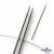 Спицы для вязания металлические d-2.5 мм круговые на тросике 53 см - купить в Сарове. Цена: 53.90 руб.
