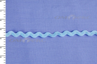 Тесьма плетеная "Вьюнчик"/голубой - купить в Сарове. Цена: 37.29 руб.