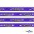 Тесьма отделочная (киперная) 10 мм, 100% хлопок,"THE SKATEBOARD CULIURE"(45 м) цв.121-32 -фиолет - купить в Сарове. Цена: 850.62 руб.