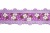 Тесьма декоративная 0385-6169, шир. 25 мм/уп. 22,8+/-1 м, цвет 01-фиолетовый - купить в Сарове. Цена: 387.43 руб.