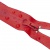 Молния водонепроницаемая PVC Т-7, 20 см, неразъемная, цвет (820)-красный - купить в Сарове. Цена: 21.56 руб.