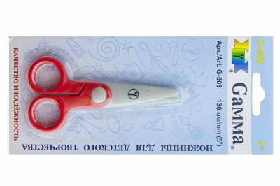 Ножницы G-508 детские 130 мм - купить в Сарове. Цена: 118.32 руб.