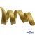 Кант атласный 136, шир. 12 мм (в упак. 65,8 м), цвет золото - купить в Сарове. Цена: 433.08 руб.
