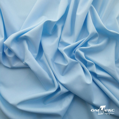 Ткань сорочечная Илер 100%полиэстр, 120 г/м2 ш.150 см, цв.голубой - купить в Сарове. Цена 290.24 руб.