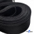 Регилиновая лента мягкая, пластик, шир.40мм, (уп.22+/-0,5м), цв.- черный - купить в Сарове. Цена: 294 руб.