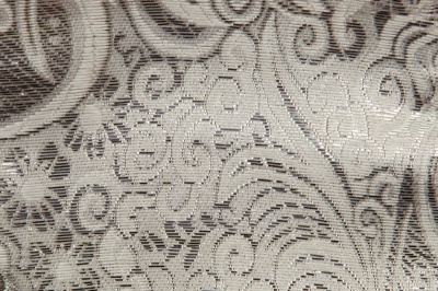 Ткань костюмная жаккард №10, 140 гр/м2, шир.150см, цвет св.серебро - купить в Сарове. Цена 383.29 руб.