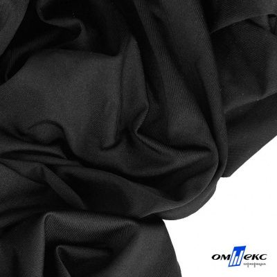 Бифлекс "ОмТекс", 200г/м2, 150см, цв.-черный (Black), блестящий - купить в Сарове. Цена 1 487.87 руб.