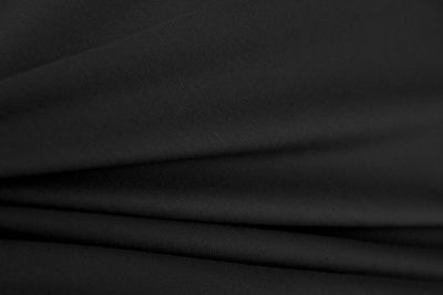 Трикотаж "Grange" BLACK 1# (2,38м/кг), 280 гр/м2, шир.150 см, цвет чёрно-серый - купить в Сарове. Цена 861.22 руб.