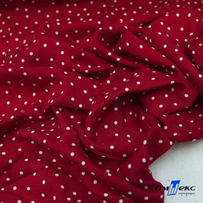 Ткань плательная "Вискоза принт"  100% вискоза, 95 г/м2, шир.145 см Цвет 2/red - купить в Сарове. Цена 297 руб.