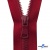 Пластиковая молния тип 5 неразъемная, "Premium", автомат, 20 см, цв.519 - красный - купить в Сарове. Цена: 19.60 руб.