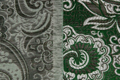 Ткань костюмная жаккард, 135 гр/м2, шир.150см, цвет зелёный№4 - купить в Сарове. Цена 441.94 руб.