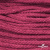 Шнур плетеный d-6 мм, 70% хлопок 30% полиэстер, уп.90+/-1 м, цв.1068-фуксия - купить в Сарове. Цена: 588 руб.