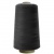 Швейные нитки (армированные) 28S/2, нам. 2 500 м, цвет чёрный - купить в Сарове. Цена: 139.91 руб.