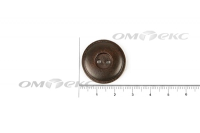 Пуговица деревянная круглая №54 (25мм) - купить в Сарове. Цена: 4.12 руб.