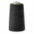 Нитки швейные 100% полиэстер 40/2, (3200 ярд), первый сорт, черные - купить в Сарове. Цена: 86.79 руб.