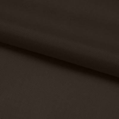 Ткань подкладочная Таффета 19-0712, антист., 54 гр/м2, шир.150см, цвет т.коричневый - купить в Сарове. Цена 65.53 руб.