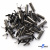 06032-Наконечник для шнура металл, отв. 4 мм, цв. тём.никель - купить в Сарове. Цена: 9.60 руб.