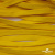 Шнур плетеный (плоский) d-12 мм, (уп.90+/-1м), 100% полиэстер, цв.269 - жёлтый - купить в Сарове. Цена: 8.62 руб.