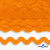 Тесьма вьюнчик 0381-0080, 8 мм/упак.33+/-1м, цвет 9511-оранжевый - купить в Сарове. Цена: 107.26 руб.