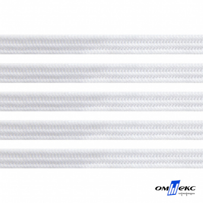 Резинка 4 мм (200+/-1 м) 400 гр/м2 белая бобина "ОМТЕКС" - купить в Сарове. Цена: 1.76 руб.