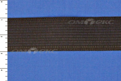 Окантовочная тесьма №216, шир. 22 мм (в упак. 100 м), цвет коричневый - купить в Сарове. Цена: 271.60 руб.