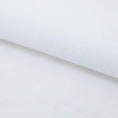 Флис DTY 240 г/м2, White/белый, 150 см (2,77м/кг) - купить в Сарове. Цена 640.46 руб.