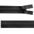 Молния водонепроницаемая PVC Т-7, 20 см, неразъемная, цвет чёрный - купить в Сарове. Цена: 21.56 руб.