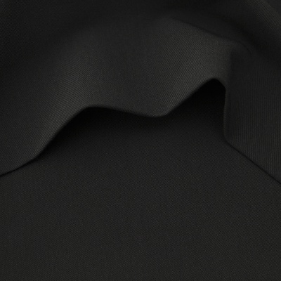 Костюмная ткань с вискозой "Меган", 210 гр/м2, шир.150см, цвет чёрный - купить в Сарове. Цена 382.42 руб.