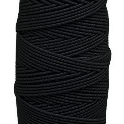Нитка - резинка Спандекс 25 м (уп-10шт)-чёрные - купить в Сарове. Цена: 36.02 руб.
