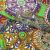 Плательная ткань "Фламенко" 25.1, 80 гр/м2, шир.150 см, принт этнический - купить в Сарове. Цена 243.96 руб.