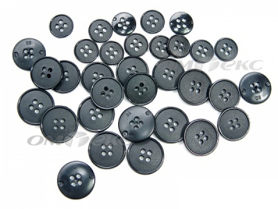 51926/15 мм (4 пр) черные пуговицы (брючные) - купить в Сарове. Цена: 1.50 руб.