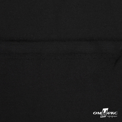 Ткань костюмная "Матте" 80% P, 16% R, 4% S, 170 г/м2, шир.150 см, цв-черный #1 - купить в Сарове. Цена 372.90 руб.
