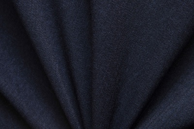 Ткань костюмная 25388 2009, 207 гр/м2, шир.150см, цвет т.синий - купить в Сарове. Цена 353.07 руб.