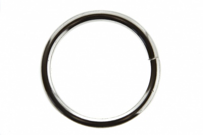 Кольцо металлическое d-38 мм, цв.-никель - купить в Сарове. Цена: 4.94 руб.